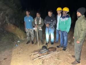 Read more about the article ଜଙ୍ଗଲରେ ‘ବିଦ୍ୟୁତ ଫାଶ’ ଜବତ, ଶିକାର ରୋକିବାକୁ ବିଦ୍ୟୁତ ବିଭାଗର ଚଢ଼ାଉ