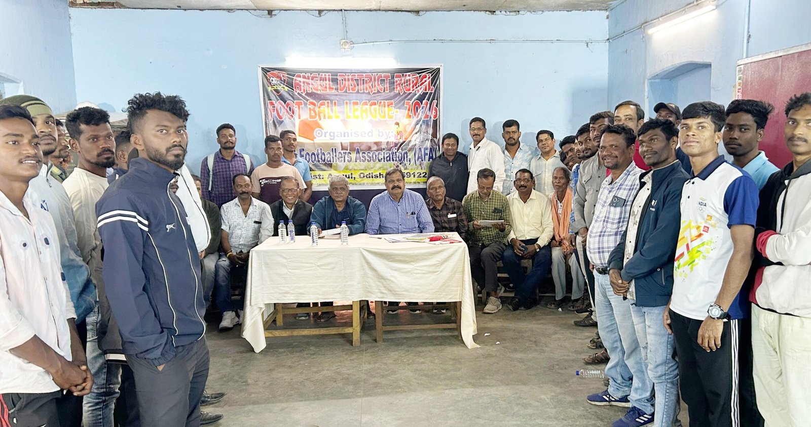 You are currently viewing ଗ୍ରାମାଞ୍ଚଳ ଫୁଟ୍‌ବଲ୍‌ ପ୍ରତିଯୋଗିତା ପାଇଁ ପ୍ରସ୍ତୁତି ବୈଠକ