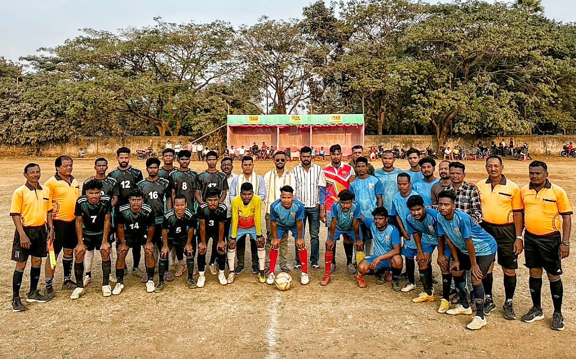 You are currently viewing ଜିଲ୍ଲା ଗ୍ରାମାଞ୍ଚଳ ଫୁଟବଲ ଲିଗବଲଣ୍ଡା ୧-୦ ରେ ଖମାରକୁ ହରାଇଲା