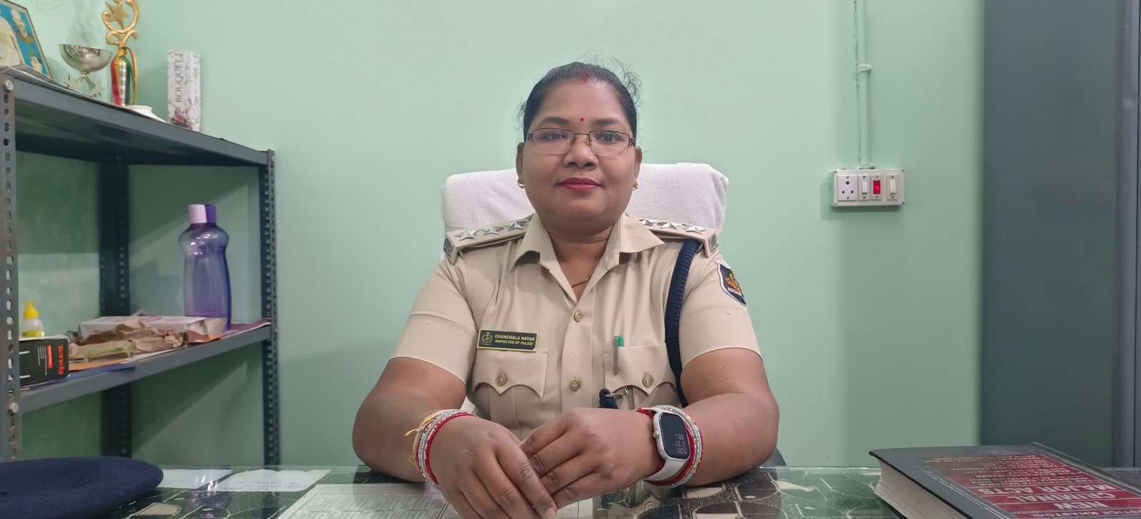 You are currently viewing ରେଙ୍ଗାଳି ଡ୍ୟାମ ସାଇଟ ଥାନାରେ ନୂତନ ଆଇଆଇସି ଚଞ୍ଚଳା ନାୟକଙ୍କ ଯୋଗଦାନ: ଅଞ୍ଚଳର ମହିଳା ସୁରକ୍ଷାକୁ ଦେବେ ପ୍ରାଥମିକତା