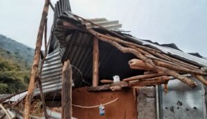 Read more about the article କାଳବୈଶାଖୀରେ ଉଜୁଡି ଗଲା ଘର, ସରକାରୀ ସହାୟତା ପାଇଁ ଦାବି