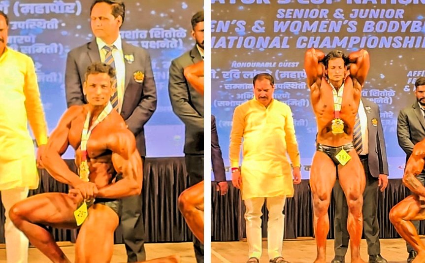 ଜାତୀୟ ବଡିବିଲ୍ଡିଂରେ ଅନୁଗୁଳ ପୁଅଙ୍କ କମାଲ: ପୁଣେରେ ଜିତିଲେ ସ୍ୱର୍ଣ୍ଣ ଓ ରୌପ୍ୟ ପଦକ