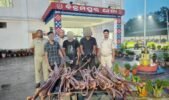 ତମ୍ବା କେବୁଲ ଚୋରି କରି ୩ ଗିରଫ, ଲକ୍ଷାଧିକ ଟଙ୍କାର ସାମଗ୍ରୀ ଜବତ