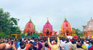 Read more about the article ଘଣ୍ଟନାଦରେ ଦୁଲୁକିଲା ବଡ଼ଦାଣ୍ଡ ଶୈଳଶ୍ରୀକ୍ଷେତ୍ର ରଥଯାତ୍ରାବର୍ଷା ଯୋଗୁଁ ପହଣ୍ଡିରେ ବିଳମ୍ବ