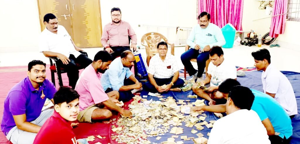 ତାଳଚେର ମା’ ହିଙ୍ଗୁଳା ପୀଠରେ ହୁଣ୍ଡି ଗଣତି: ସଂଗୃହୀତ ହେଲା ୩,୧୨,୩୮୦ ଟଙ୍କା