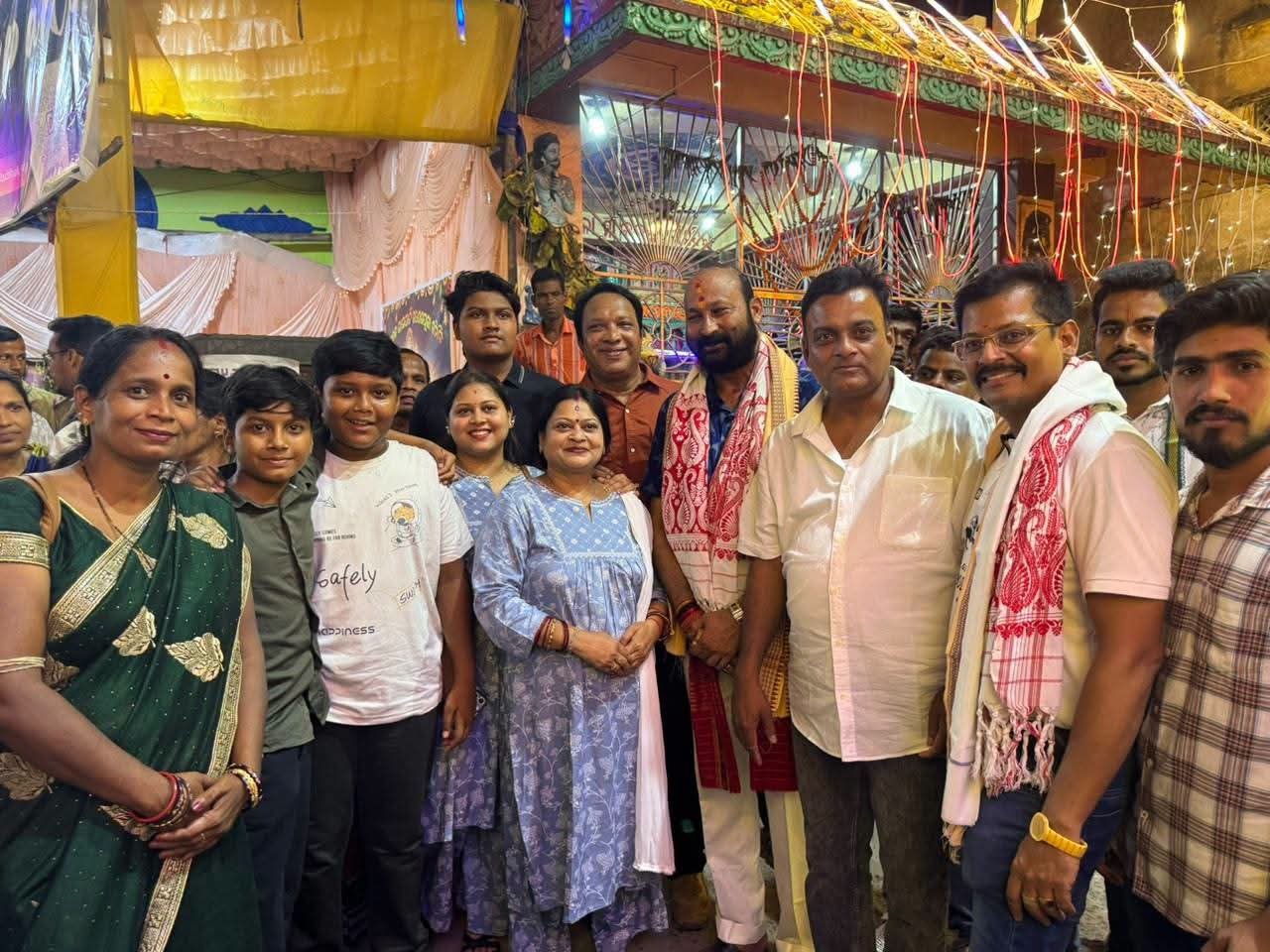 You are currently viewing ତାଳଚେରରେ ଗଣେଶ ମଣ୍ଡପ ବୁଲିଲେ ବିଧାୟକ ବ୍ରଜକିଶୋର