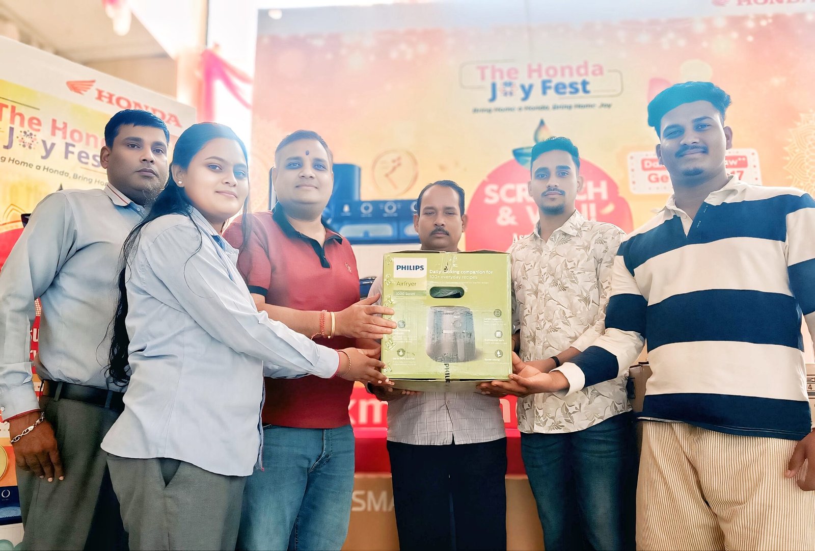 You are currently viewing ଲକ୍ଷ୍ମୀ ହୋଣ୍ଡାର ‘Honda Joy Fest 2026’ ର ପ୍ରଥମ ବିଜେତା ଜୟକୃଷ୍ଣ ସାହୁ